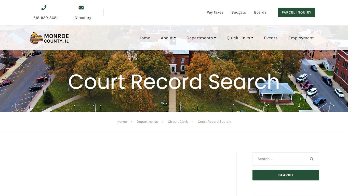 Court Record Search – Monroe County, IL